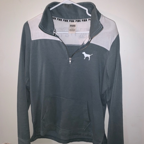 Victoria Secret Love Pink Full Zip Up Hoodie - Picture 1 of 3